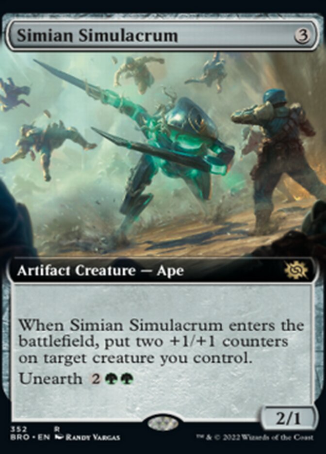 Simian Simulacrum (Extended Art) [The Brothers' War] | Good Games North