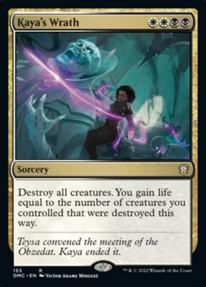 Kaya's Wrath [Dominaria United Commander] | Good Games North