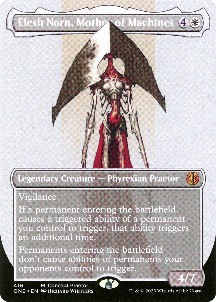 Elesh Norn, Mother of Machines (Borderless Concept Praetors) [Phyrexia: All Will Be One] | Good Games North