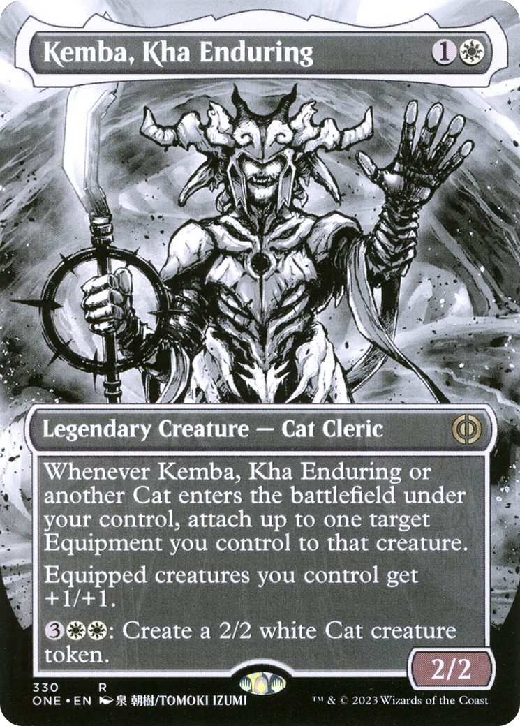 Kemba, Kha Enduring (Borderless Manga) [Phyrexia: All Will Be One] | Good Games North