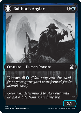 Baithook Angler // Hook-Haunt Drifter [Innistrad: Double Feature] | Good Games North