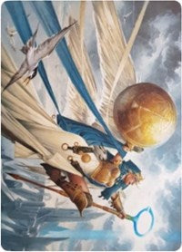 Linvala, Shield of Sea Gate Art Card [Zendikar Rising Art Series] | Good Games North