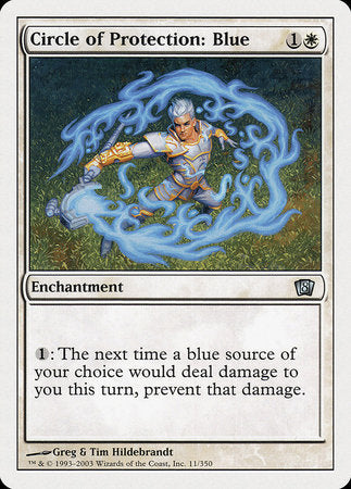 Circle of Protection: Blue [Eighth Edition] | Good Games North