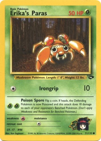 Erika's Paras (71/132) [Gym Challenge Unlimited] | Good Games North