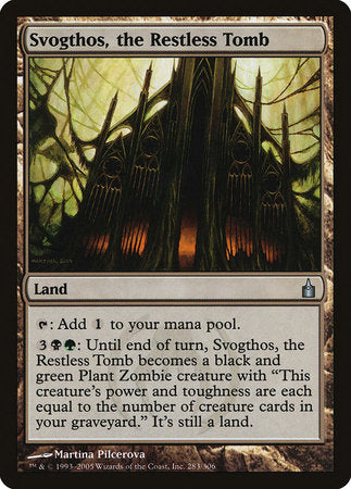 Svogthos, the Restless Tomb [Ravnica: City of Guilds] | Good Games North