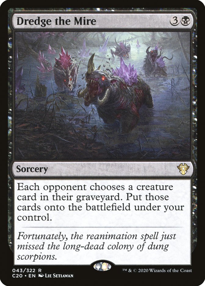 Dredge the Mire [Commander 2020] | Good Games North
