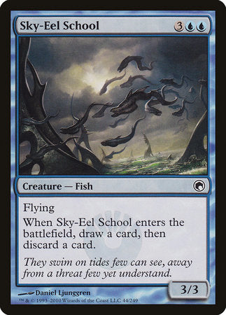 Sky-Eel School [Scars of Mirrodin] | Good Games North