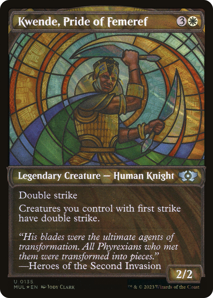 Kwende, Pride of Femeref (Halo Foil) [Multiverse Legends] | Good Games North