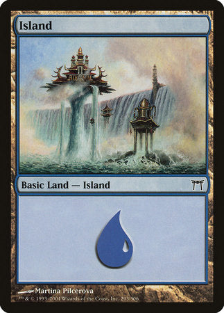 Island (293) [Champions of Kamigawa] | Good Games North