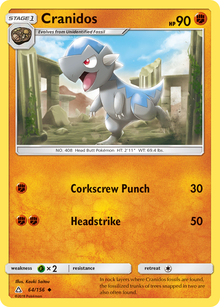 Cranidos (64/156) [Sun & Moon: Ultra Prism] | Good Games North