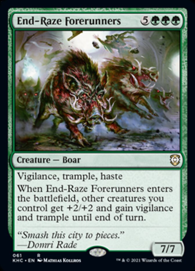 End-Raze Forerunners [Kaldheim Commander] | Good Games North
