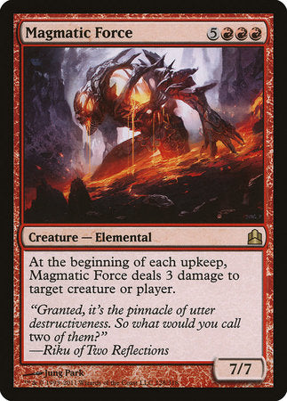 Magmatic Force [Commander 2011] | Good Games North