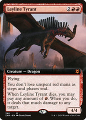 Leyline Tyrant (Extended Art) [Zendikar Rising] | Good Games North