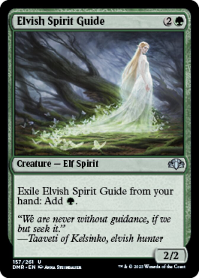 Elvish Spirit Guide [Dominaria Remastered] | Good Games North