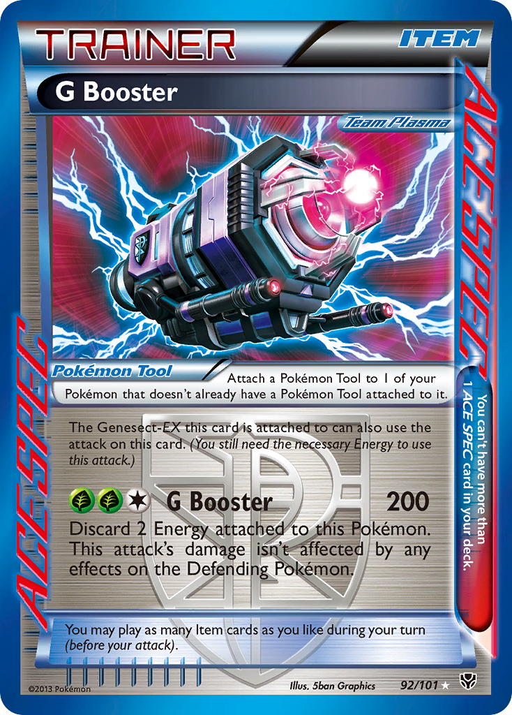 G Booster (92/101) [Black & White: Plasma Blast] | Good Games North