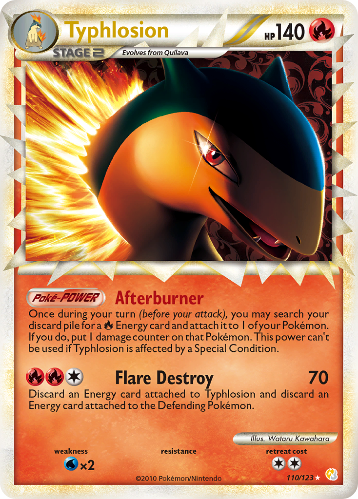 Typhlosion (110/123) [HeartGold & SoulSilver: Base Set] | Good Games North