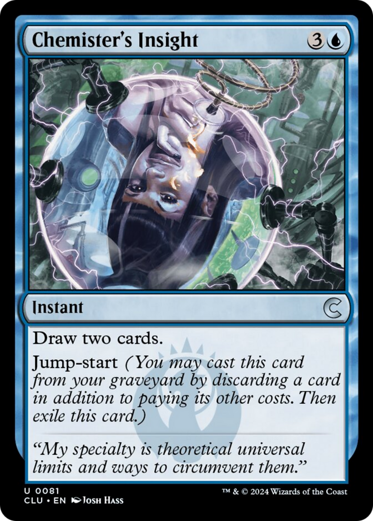 Chemister's Insight [Ravnica: Clue Edition] | Good Games North