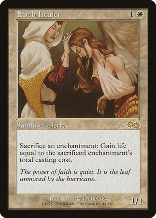 Faith Healer [Urza's Saga] | Good Games North