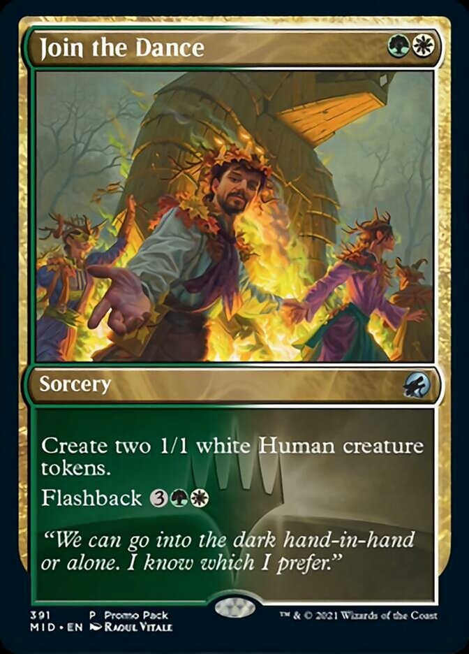 Join the Dance (Promo Pack) [Innistrad: Midnight Hunt Promos] | Good Games North