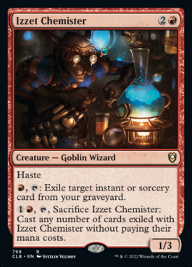 Izzet Chemister [Commander Legends: Battle for Baldur's Gate] | Good Games North