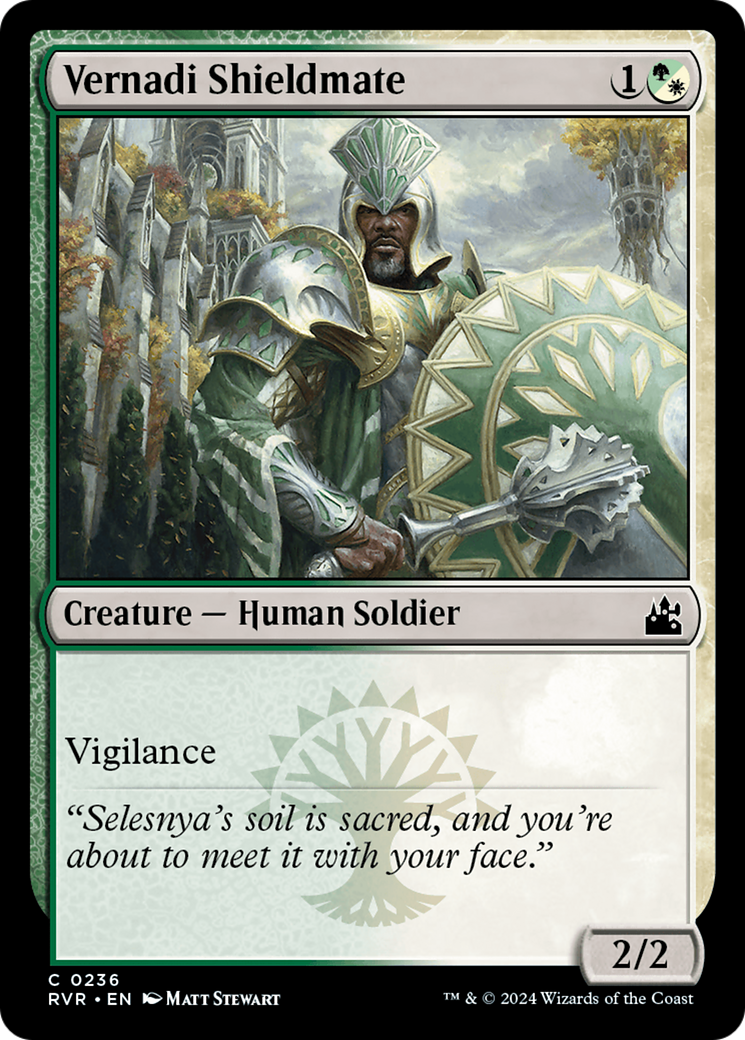 Vernadi Shieldmate [Ravnica Remastered] | Good Games North