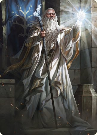 Gandalf the White Art Card [The Lord of the Rings: Tales of Middle-earth Art Series] | Good Games North