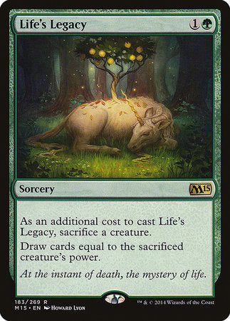 Life's Legacy [Magic 2015] | Good Games North