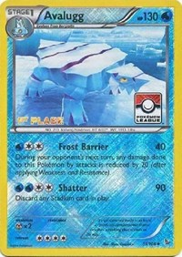 Avalugg (31/106) (League Promo 1st Place) [XY: Flashfire] | Good Games North