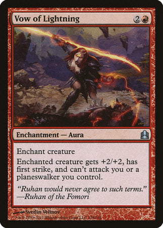 Vow of Lightning [Commander 2011] | Good Games North