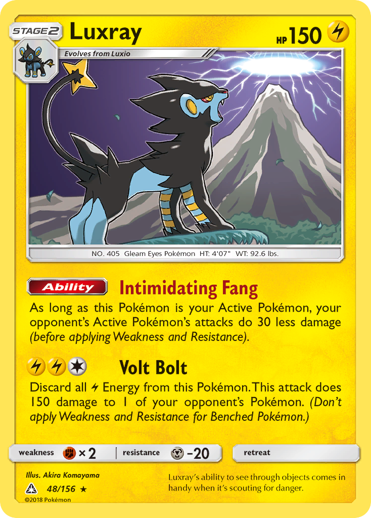 Luxray (48/156) [Sun & Moon: Ultra Prism] | Good Games North