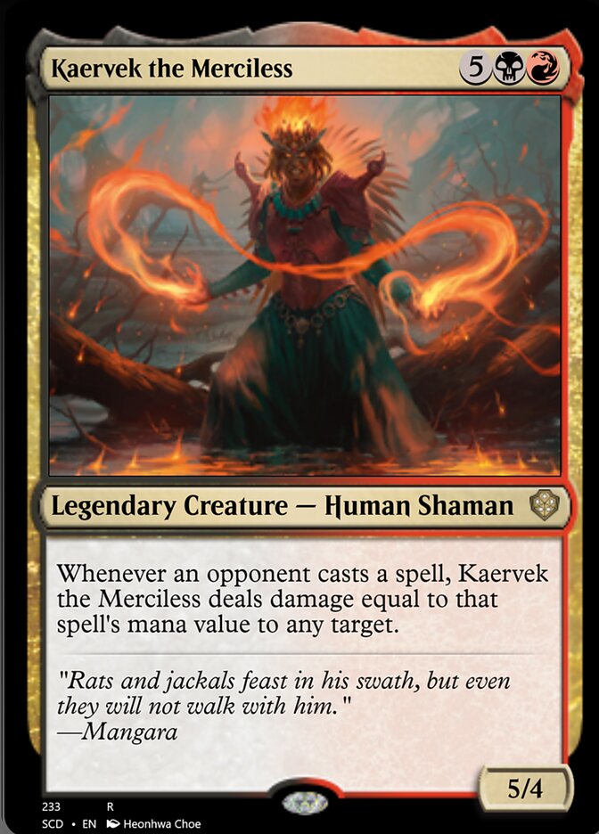 Kaervek the Merciless [Starter Commander Decks] | Good Games North