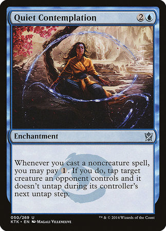 Quiet Contemplation [Khans of Tarkir] | Good Games North