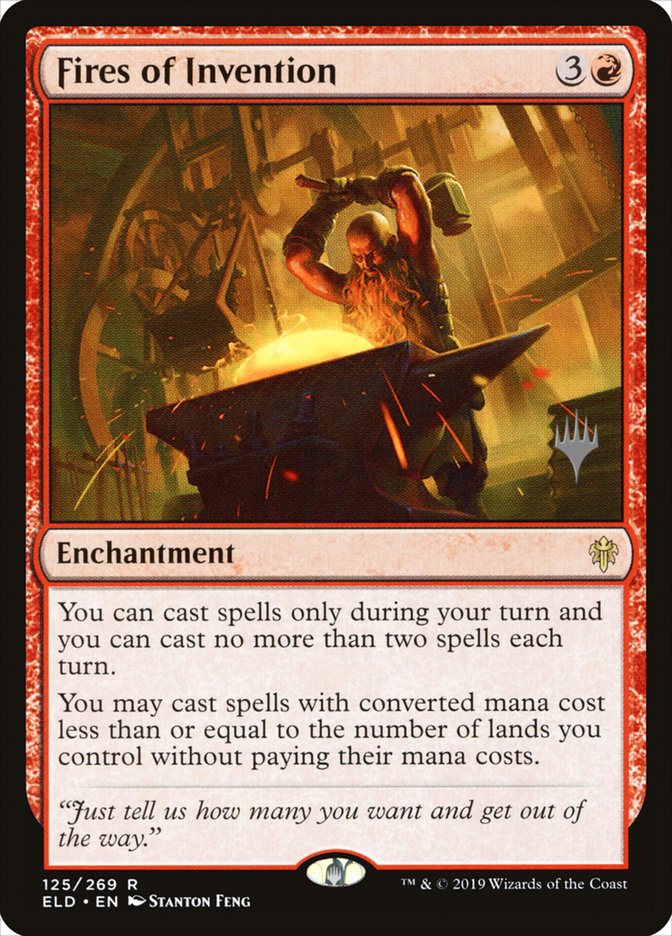 Fires of Invention (Promo Pack) [Throne of Eldraine Promos] | Good Games North