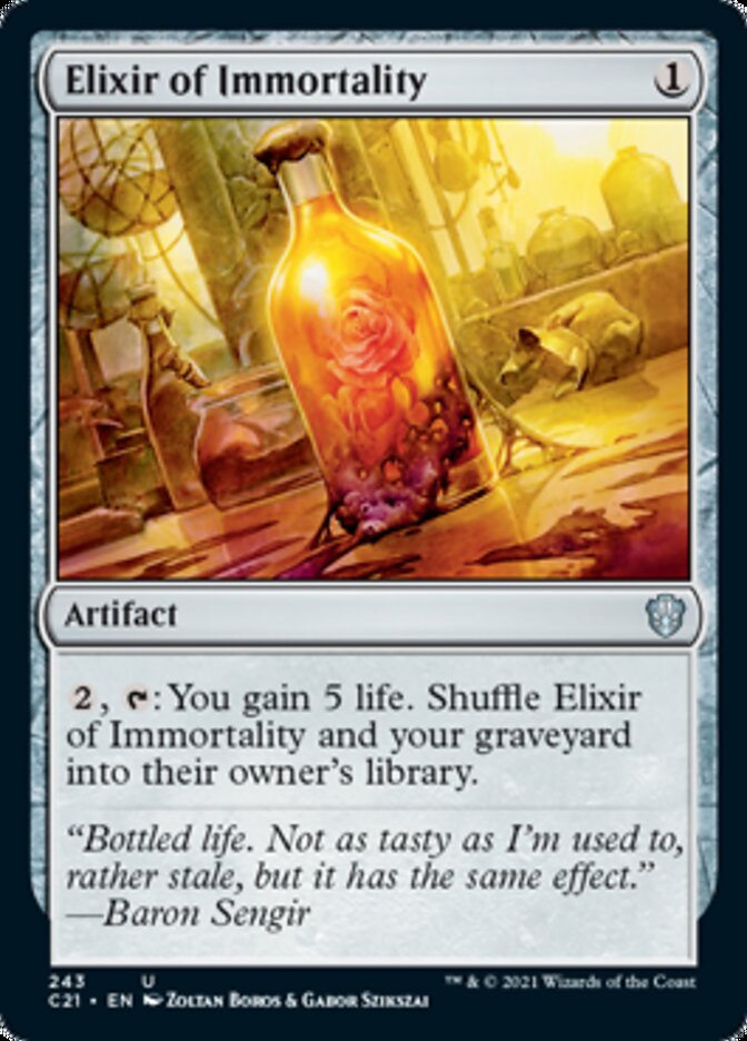 Elixir of Immortality [Commander 2021] | Good Games North