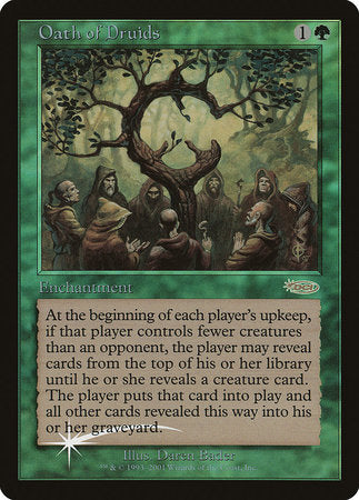 Oath of Druids [Judge Gift Cards 2001] | Good Games North
