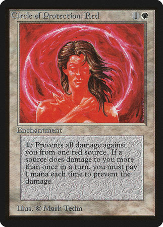 Circle of Protection: Red [Limited Edition Beta] | Good Games North