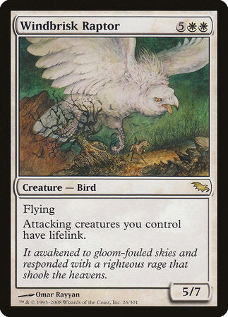 Windbrisk Raptor [Shadowmoor] | Good Games North