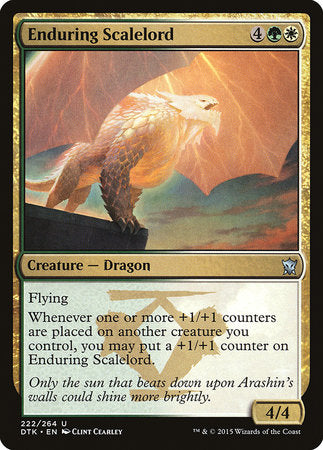 Enduring Scalelord [Dragons of Tarkir] | Good Games North