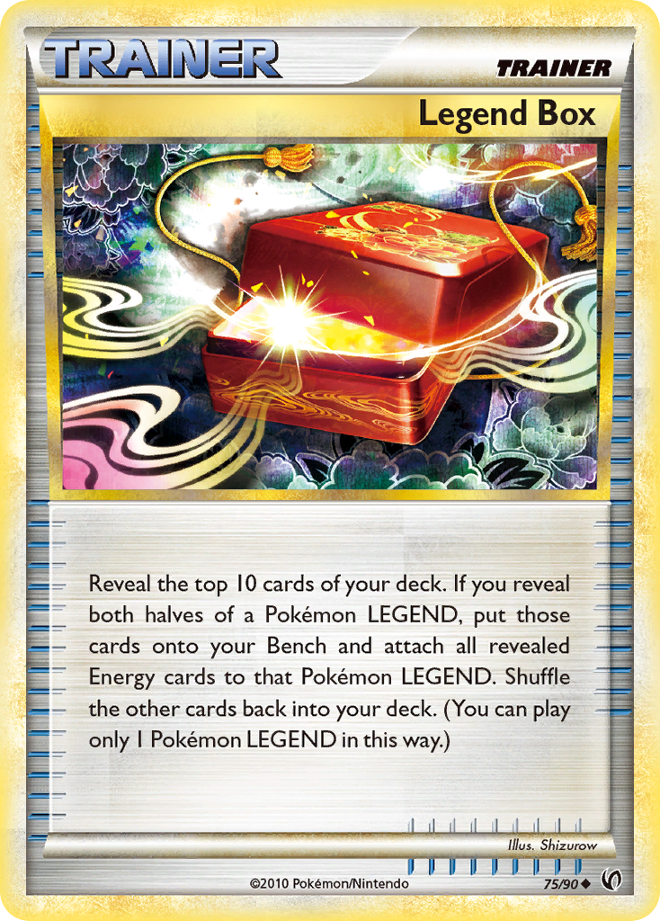 Legend Box (75/90) [HeartGold & SoulSilver: Undaunted] | Good Games North