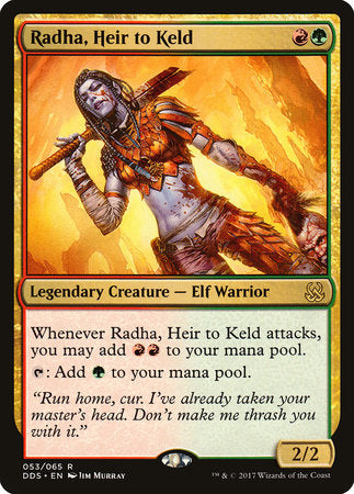 Radha, Heir to Keld [Duel Decks: Mind vs. Might] | Good Games North
