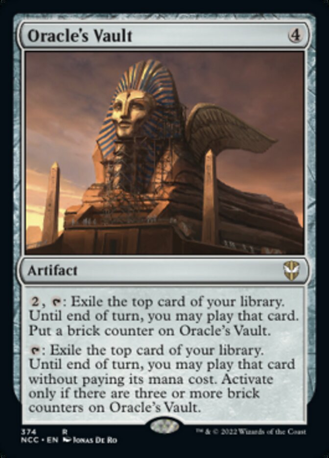 Oracle's Vault [Streets of New Capenna Commander] | Good Games North