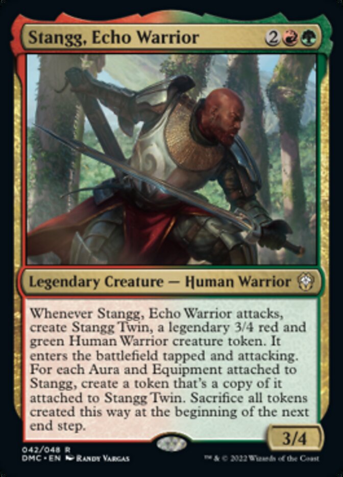 Stangg, Echo Warrior [Dominaria United Commander] | Good Games North