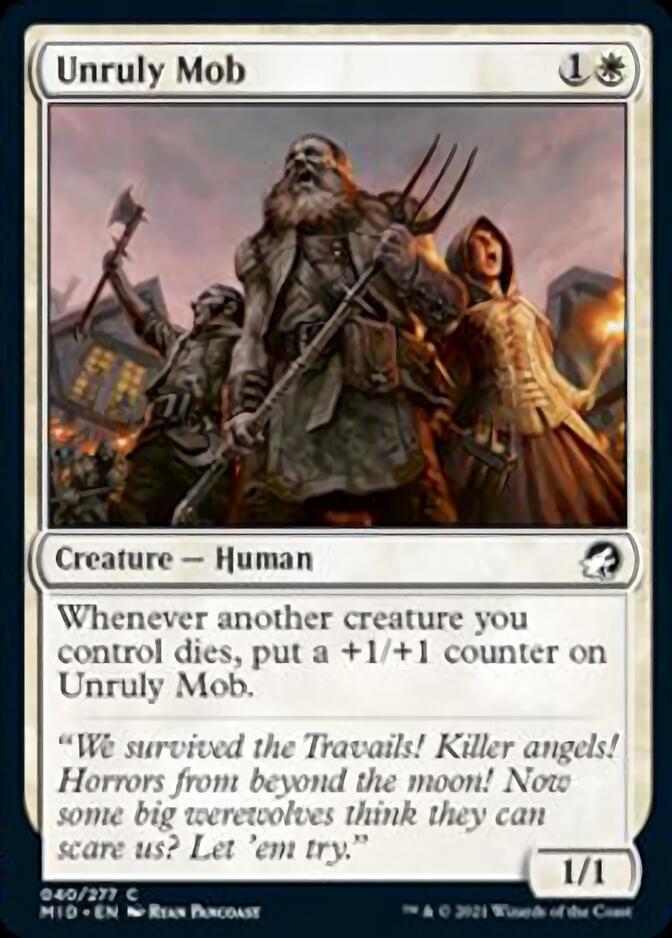 Unruly Mob [Innistrad: Midnight Hunt] | Good Games North