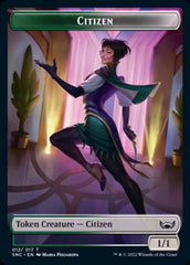 Devil // Citizen Double-sided Token [Streets of New Capenna Tokens] | Good Games North