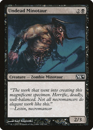 Undead Minotaur [Magic 2014] | Good Games North