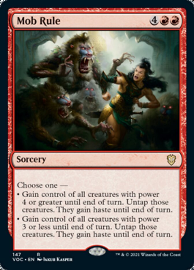 Mob Rule [Innistrad: Crimson Vow Commander] | Good Games North