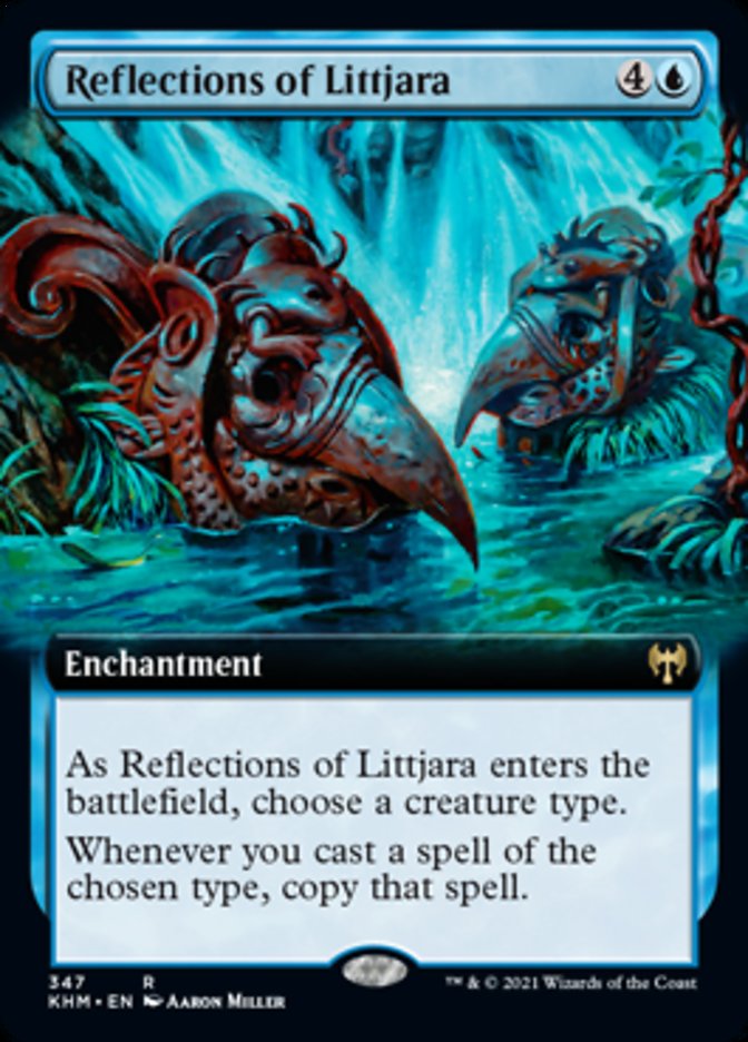 Reflections of Littjara (Extended Art) [Kaldheim] | Good Games North