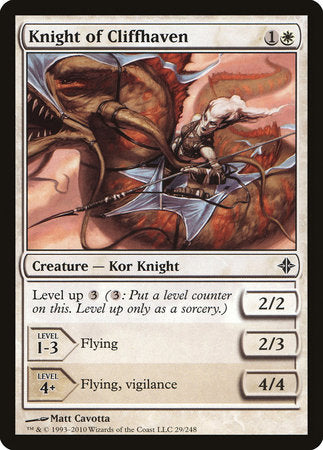 Knight of Cliffhaven [Rise of the Eldrazi] | Good Games North