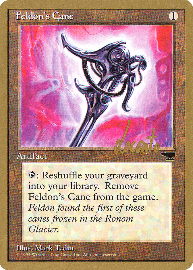Feldon's Cane (Michael Loconto) [Pro Tour Collector Set] | Good Games North