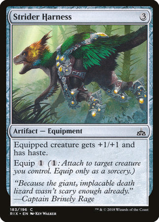 Strider Harness [Rivals of Ixalan] | Good Games North